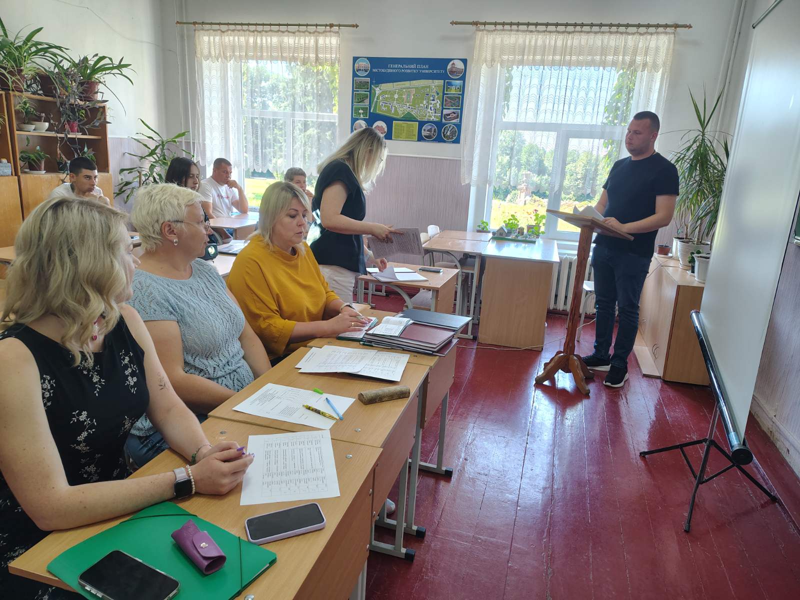 Захист кваліфікаційних робіт із спеціальності  Садово-паркове господарство