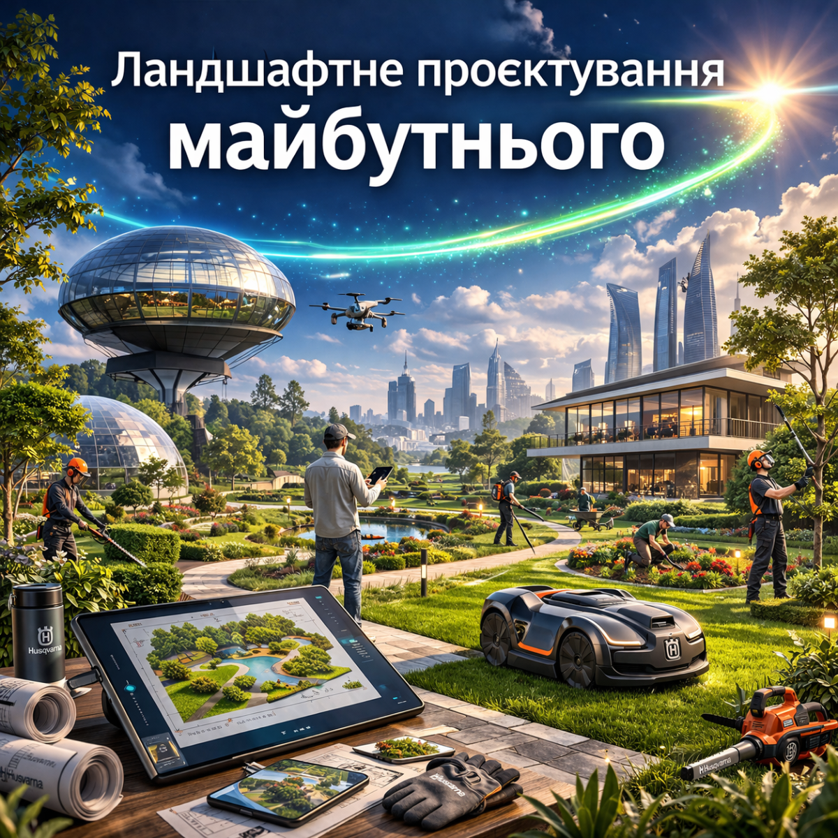 Програма науково-практичного семінару «Ландшафтне проєктування майбутнього»
