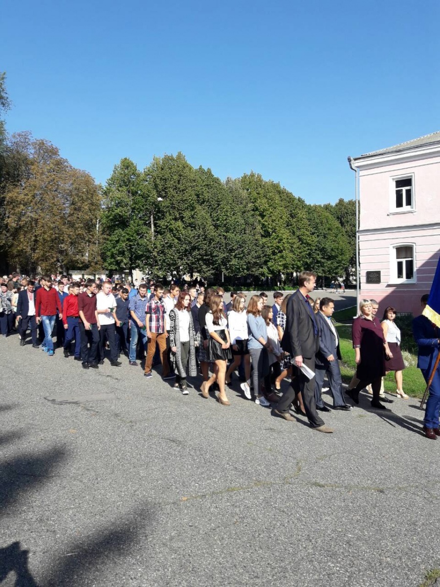 Вітаємо першокурсників із посвятою в студенти Уманського НУС!
